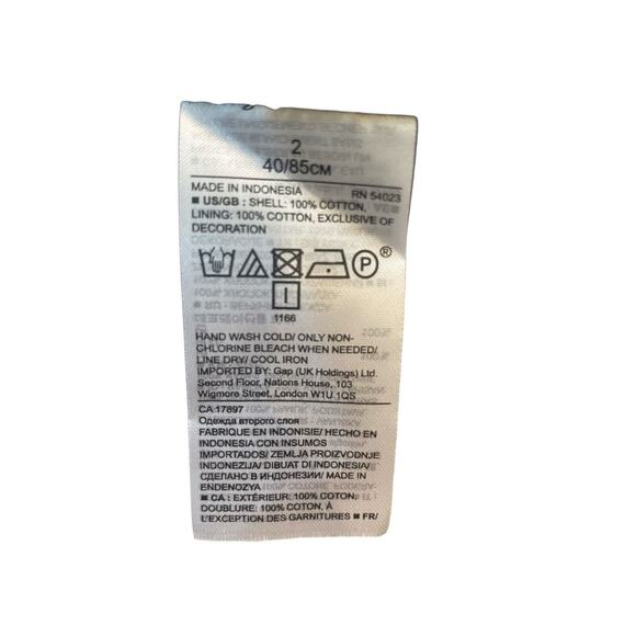 Banana Republic Floral Sun Dress - Blue Size 2 Mid Thigh Length - Picture 7 of 8